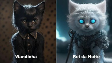 Artista reimaginou personagens famosos de desenhos animados e filmes como adoráveis ​​gatinhos (40 fotos) 38