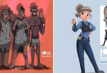 Artista transforma personagens icônicos de animais em humanos e vice-versa (30 fotos) 7