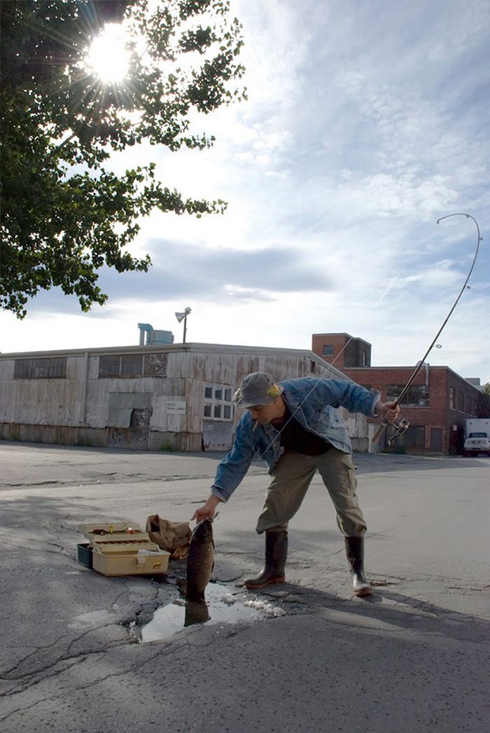 Artistas transformaram buracos em oportunidades criativo para tirar fotos (20 fotos) 4