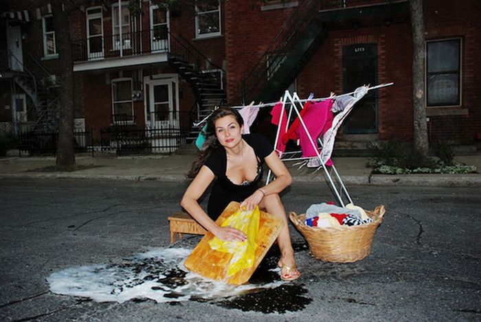 Artistas transformaram buracos em oportunidades criativo para tirar fotos (20 fotos) 12