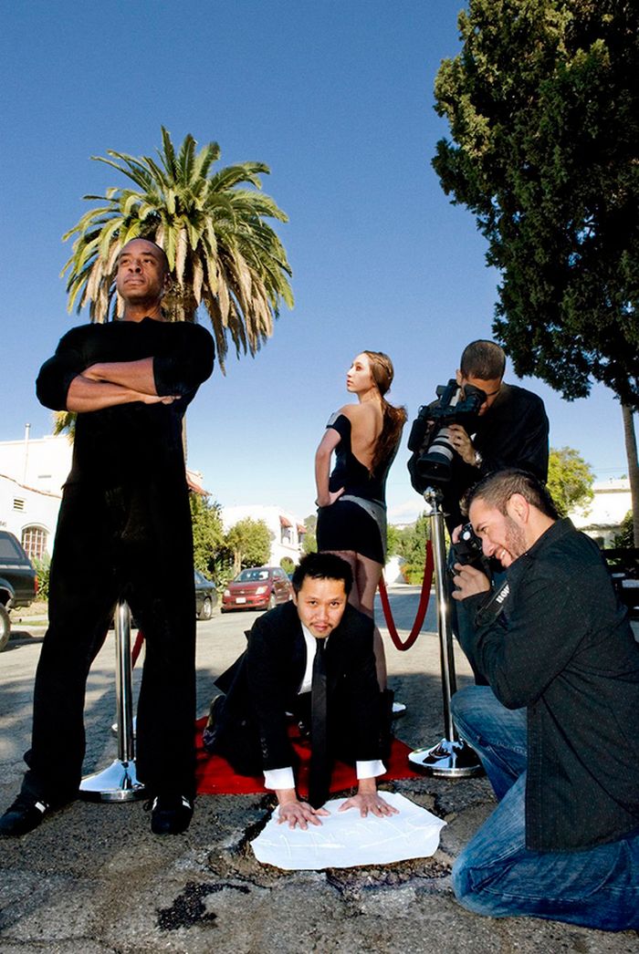 Artistas transformaram buracos em oportunidades criativo para tirar fotos (20 fotos) 15