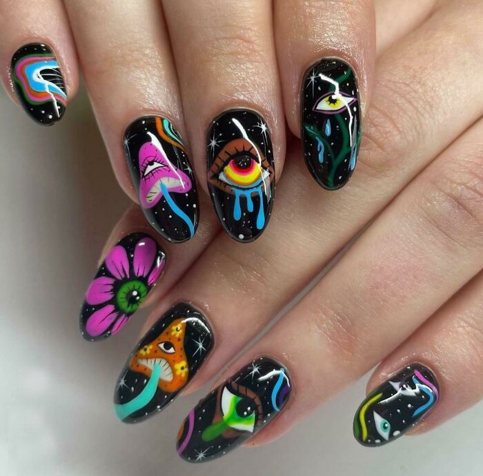 42 ideias incrivelmente boas de nail art para 2023 39