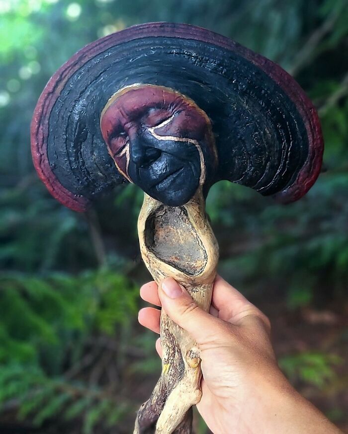 38 impressionantes esculturas de madeira de Debra Bernier 15