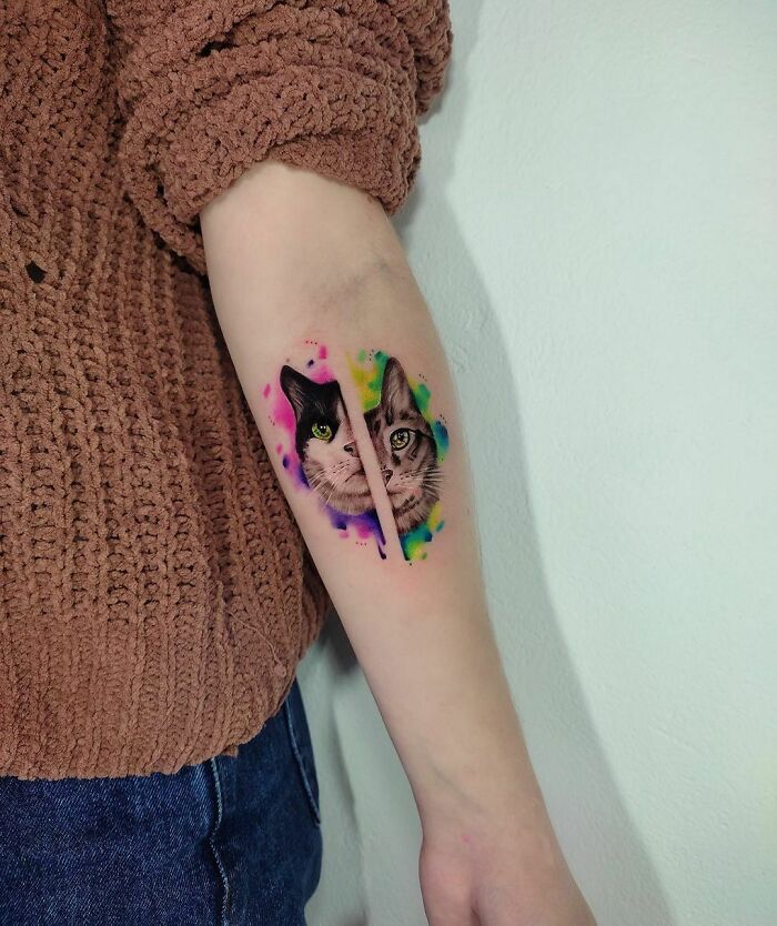 42 lindas tatuagens em aquarela para aquela dose regular de inspiração 34