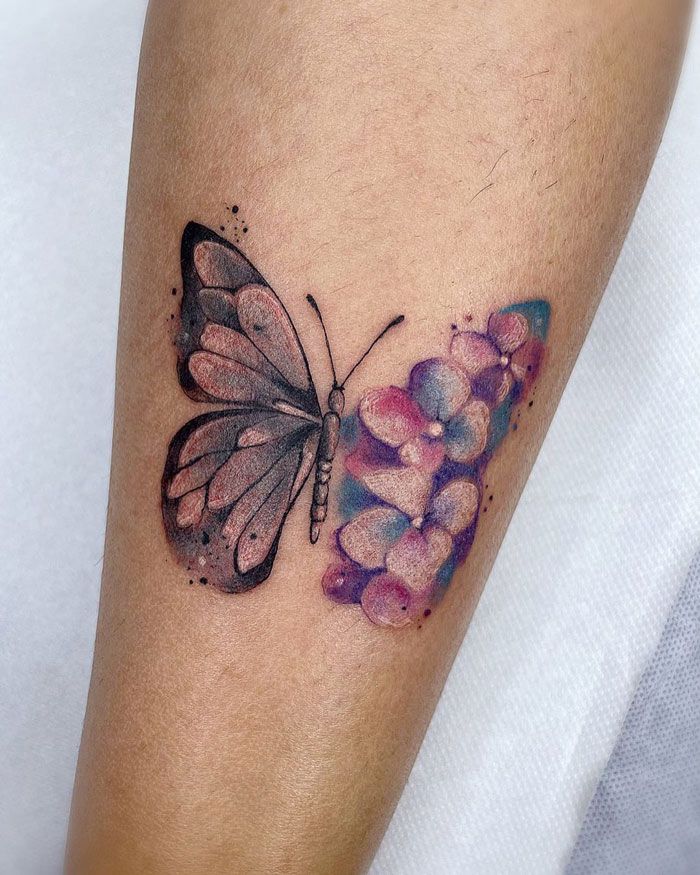 42 lindas tatuagens em aquarela para aquela dose regular de inspiração 41