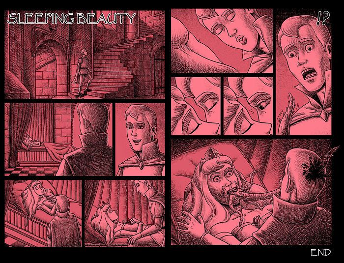 32 quadrinhos de terror com finais imprevisíveis 32