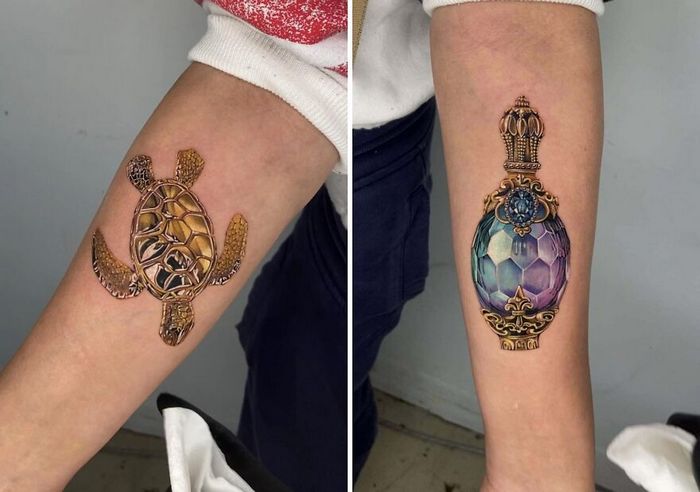 42 tatuagens super realistas que surpreendem com a quantidade de detalhes 23
