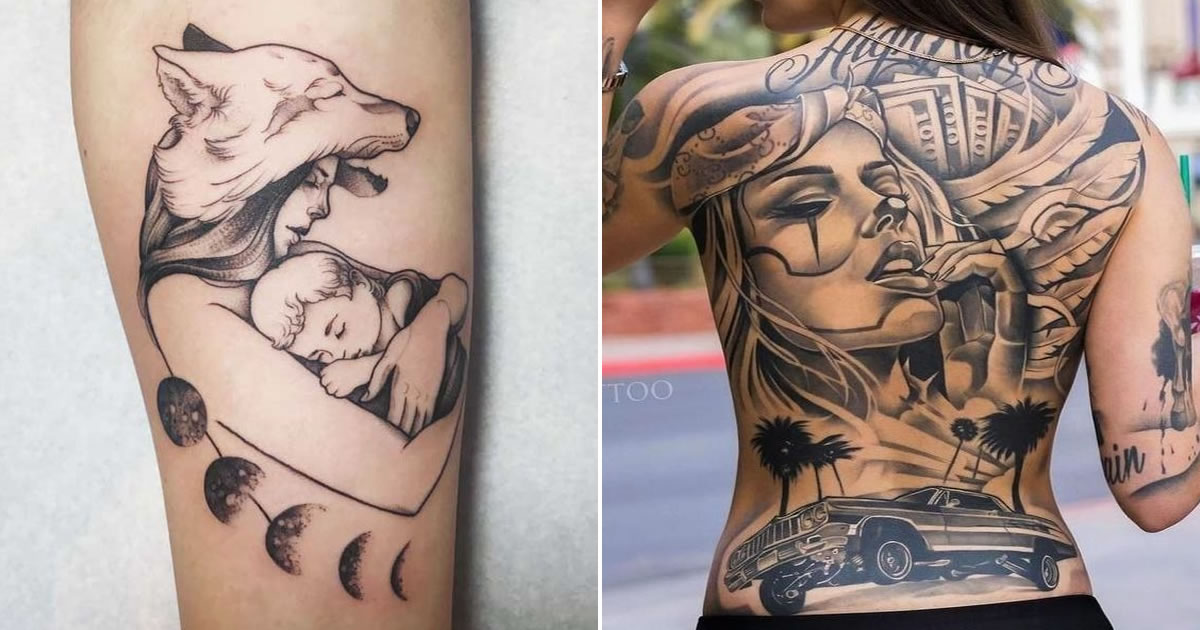 A evolução das tendências de tatuagem feminina 10