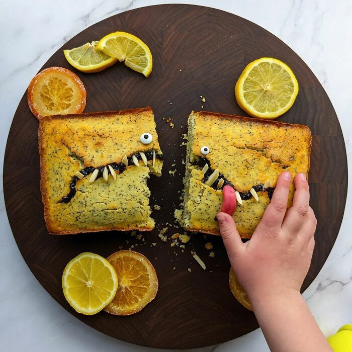 Artista usa comida para criar arte bem humorada (35 fotos) 2