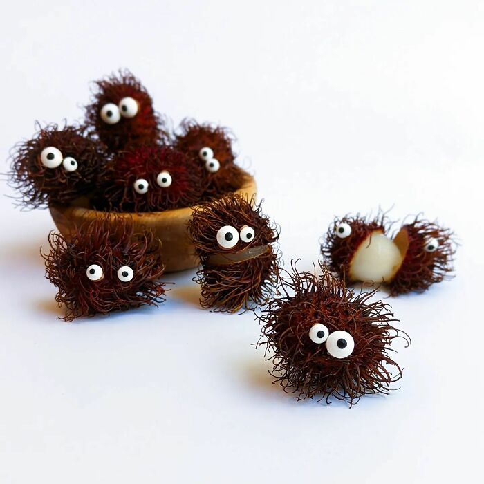 Artista usa comida para criar arte bem humorada (35 fotos) 22