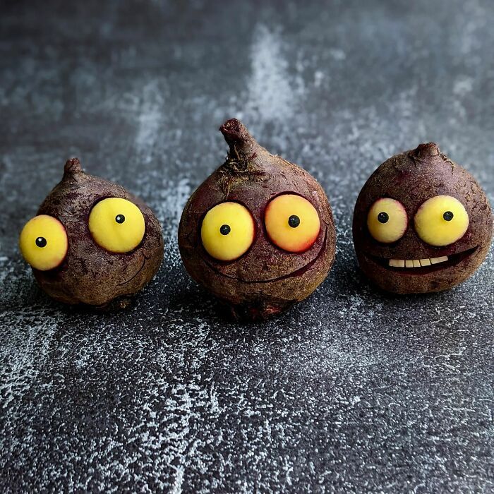 Artista usa comida para criar arte bem humorada (35 fotos) 24