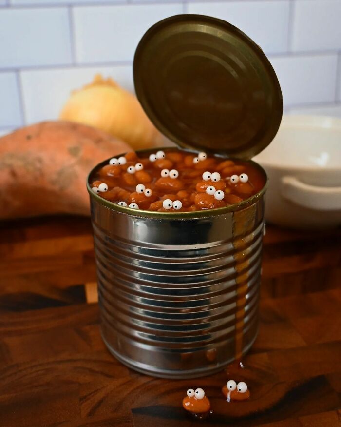 Artista usa comida para criar arte bem humorada (35 fotos) 27