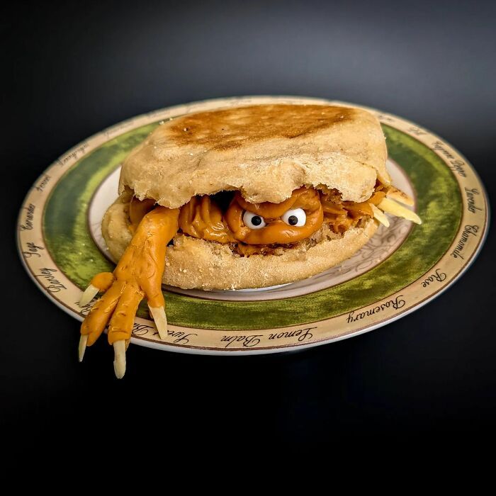 Artista usa comida para criar arte bem humorada (35 fotos) 29