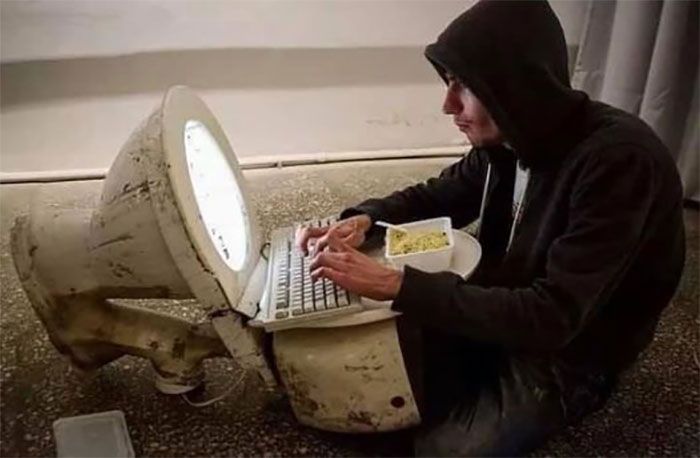 34 coisas em lugares onde não deveriam estar que são engraçados e preocupantes 34