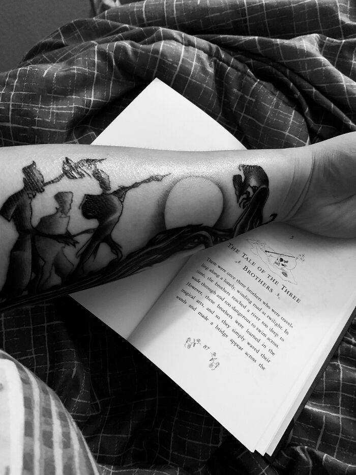 42 ideias de tatuagem de Harry Potter 10