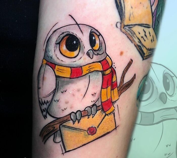 42 ideias de tatuagem de Harry Potter 12