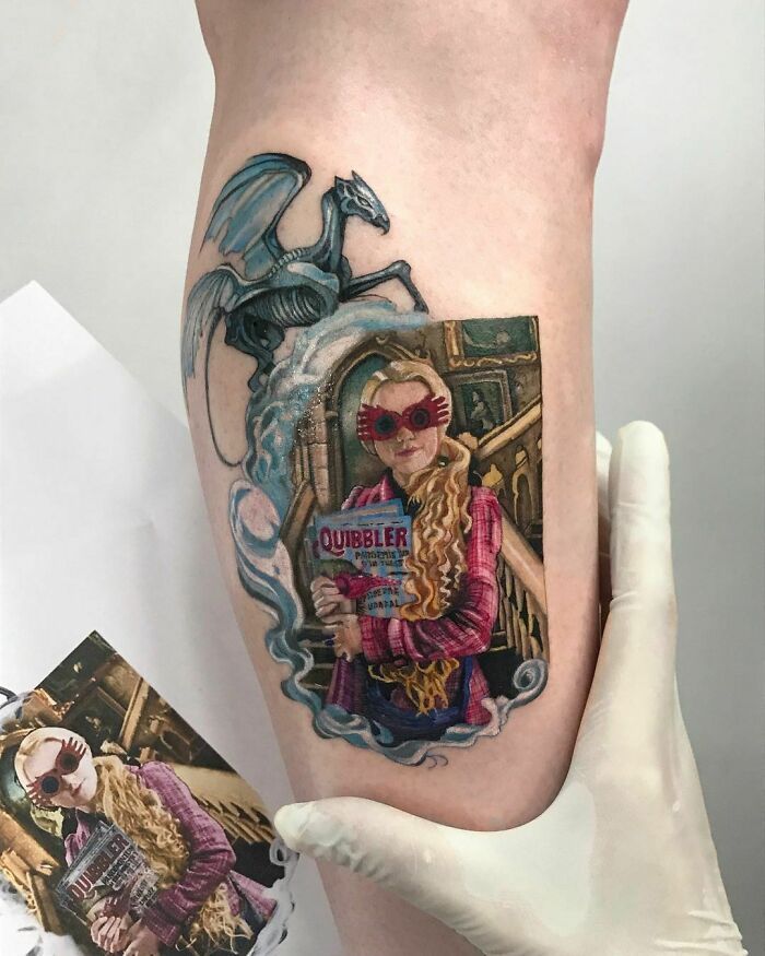 42 ideias de tatuagem de Harry Potter 22