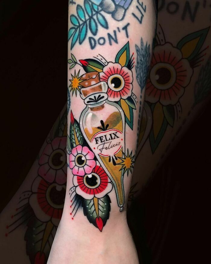 42 ideias de tatuagem de Harry Potter 24