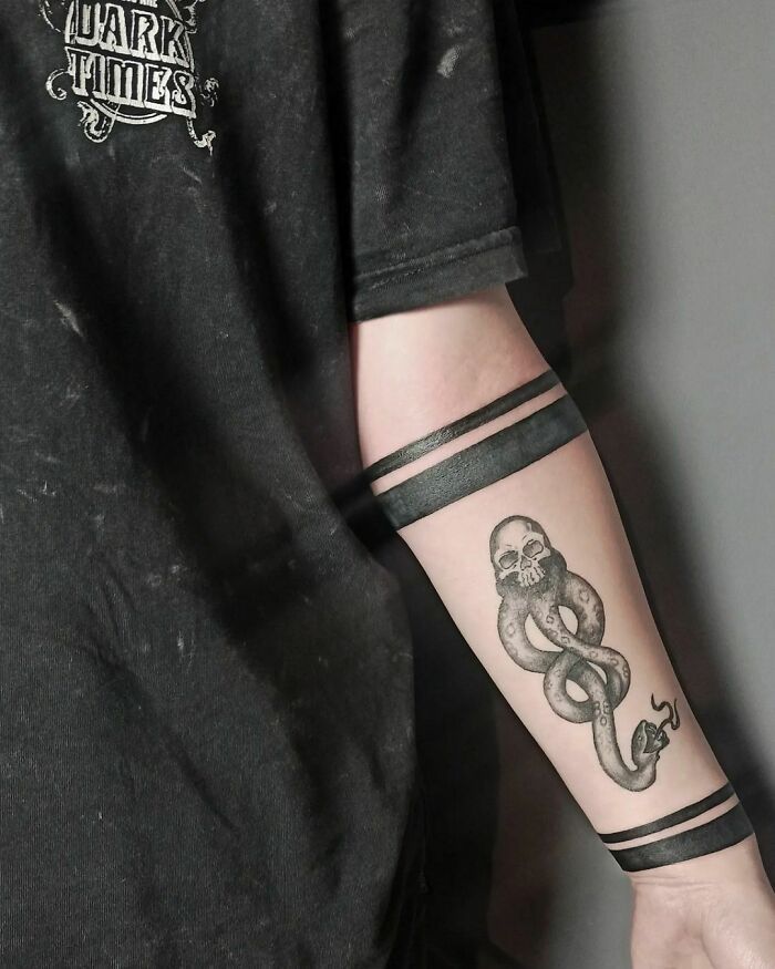 42 ideias de tatuagem de Harry Potter 31