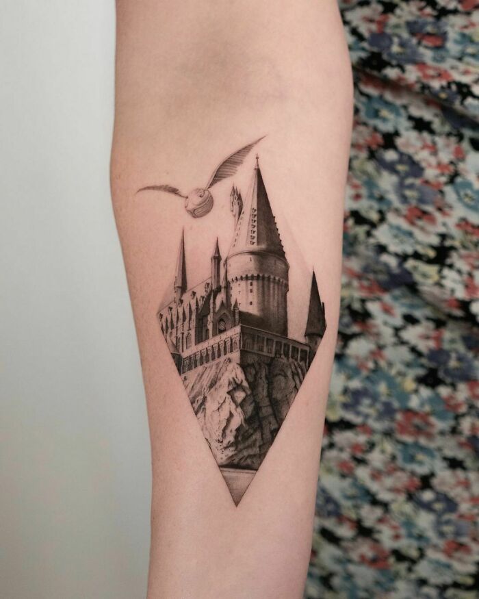 42 ideias de tatuagem de Harry Potter 33