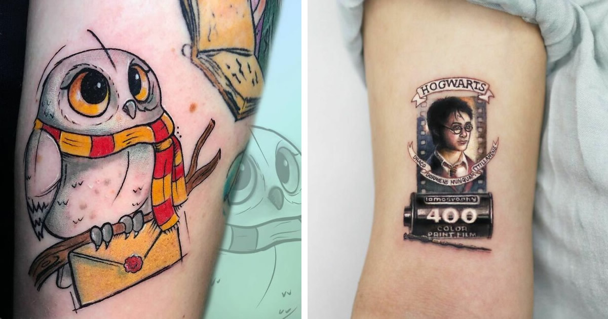 42 ideias de tatuagem de Harry Potter