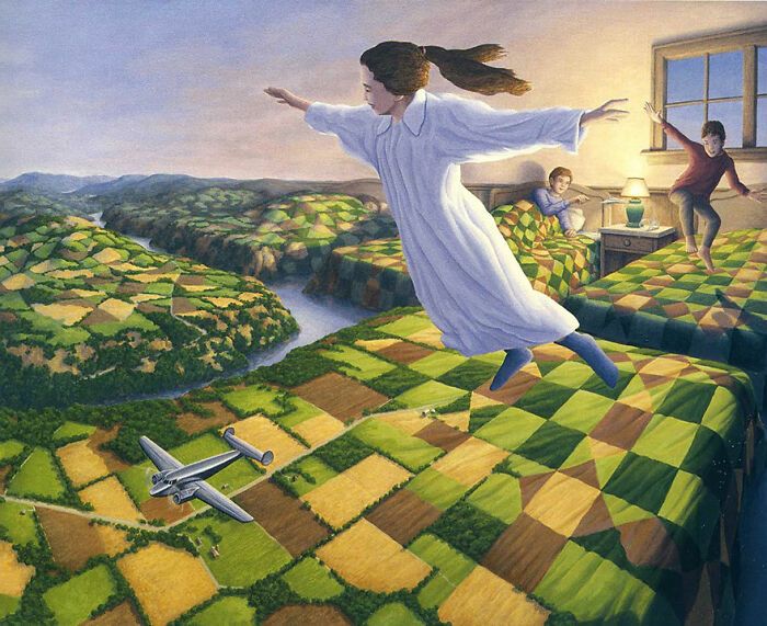 Paisagens Surrealistas: A Arte Alucinante de Rob Gonsalves (40 fotos) 15