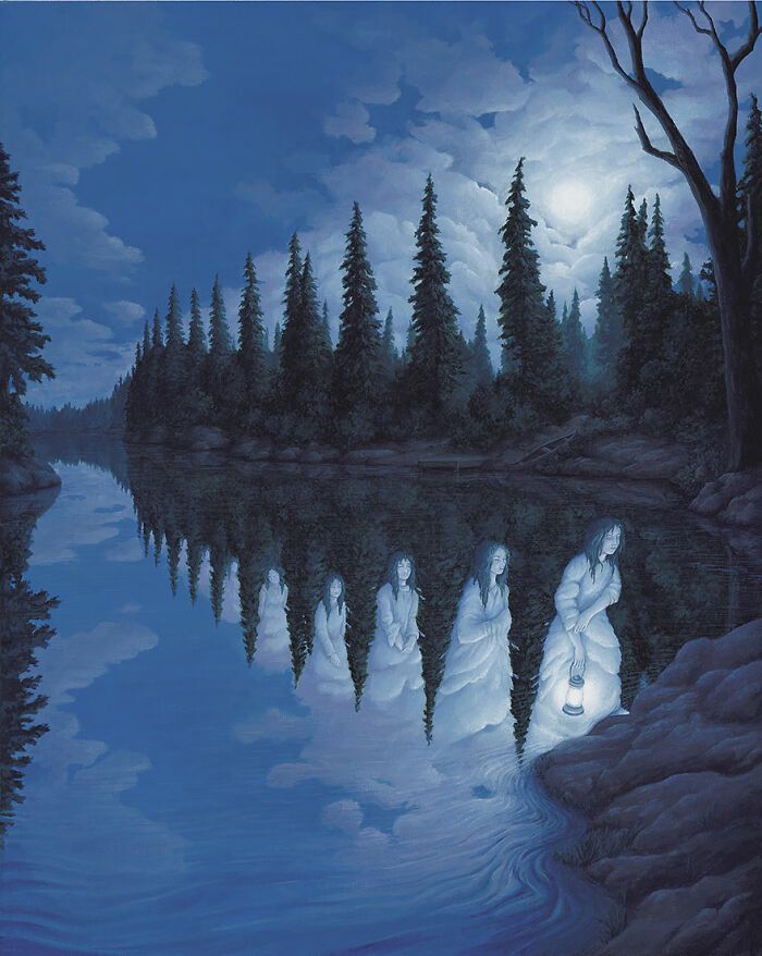 Paisagens Surrealistas: A Arte Alucinante de Rob Gonsalves (40 fotos) 16