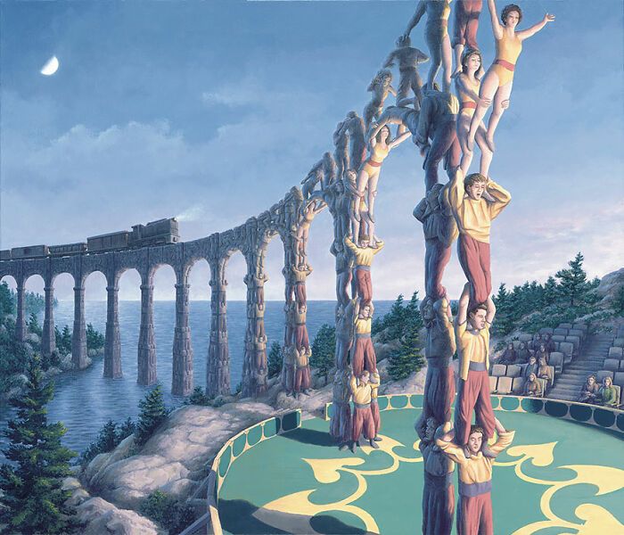 Paisagens Surrealistas: A Arte Alucinante de Rob Gonsalves (40 fotos) 17