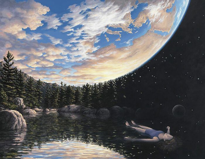 Paisagens Surrealistas: A Arte Alucinante de Rob Gonsalves (40 fotos) 18