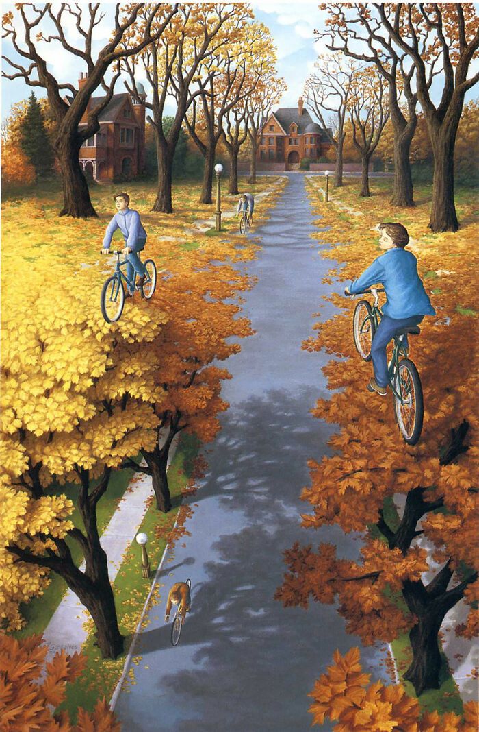 Paisagens Surrealistas: A Arte Alucinante de Rob Gonsalves (40 fotos) 20