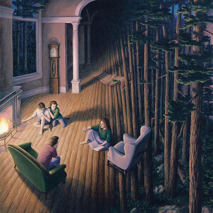 Paisagens Surrealistas: A Arte Alucinante de Rob Gonsalves (40 fotos) 24