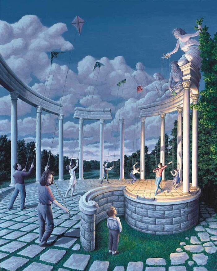 Paisagens Surrealistas: A Arte Alucinante de Rob Gonsalves (40 fotos) 29