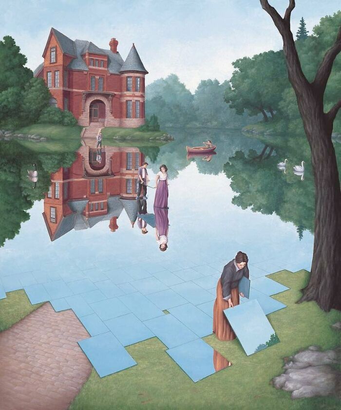 Paisagens Surrealistas: A Arte Alucinante de Rob Gonsalves (40 fotos) 33