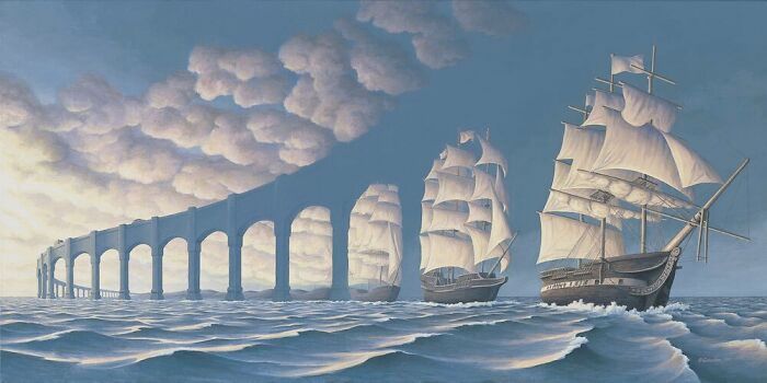 Paisagens Surrealistas: A Arte Alucinante de Rob Gonsalves (40 fotos) 34