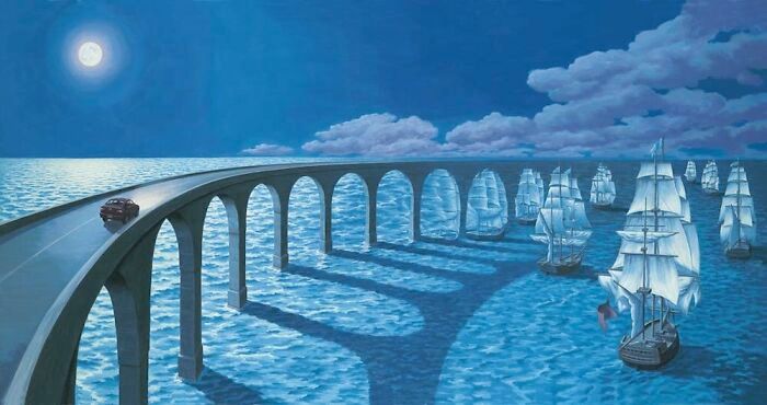 Paisagens Surrealistas: A Arte Alucinante de Rob Gonsalves (40 fotos) 35