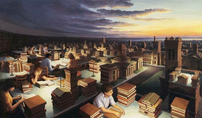 Paisagens Surrealistas: A Arte Alucinante de Rob Gonsalves (40 fotos) 36