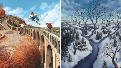 Paisagens Surrealistas: A Arte Alucinante de Rob Gonsalves (40 fotos) 5