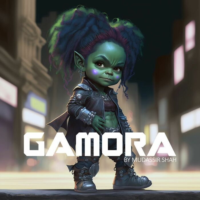 40 transformações de personagens da cultura pop em bebês adoráveis graças à tecnologia AI 4