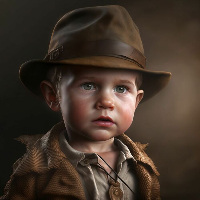 40 transformações de personagens da cultura pop em bebês adoráveis graças à tecnologia AI 5