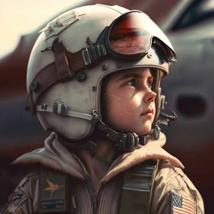 40 transformações de personagens da cultura pop em bebês adoráveis graças à tecnologia AI 12