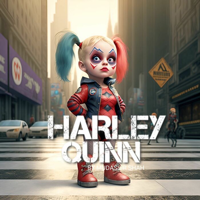 40 transformações de personagens da cultura pop em bebês adoráveis graças à tecnologia AI 33