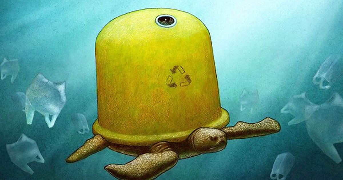 Ilustrador choca o mundo com 35 obras que expõem os defeitos da nossa sociedade atual