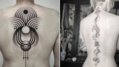 42 tatuagens deslumbrantes na coluna que fazem a dor valer a pena 24