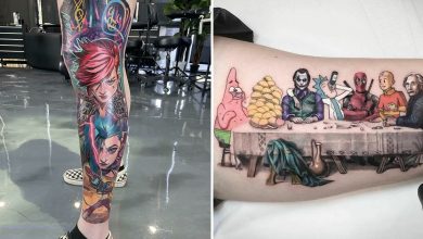 42 incríveis tatuagens inspiradas na cultura pop que desejaríamos ter para sempre 55