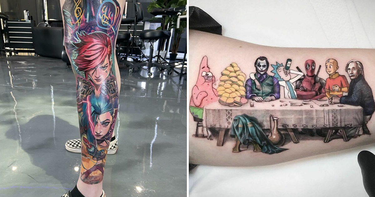 42 incríveis tatuagens inspiradas na cultura pop que desejaríamos ter para sempre