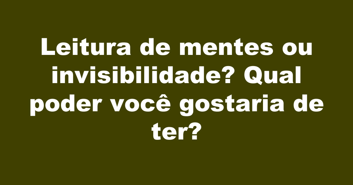 10 perguntas virais e provocativas para desafiar suas preferências 6