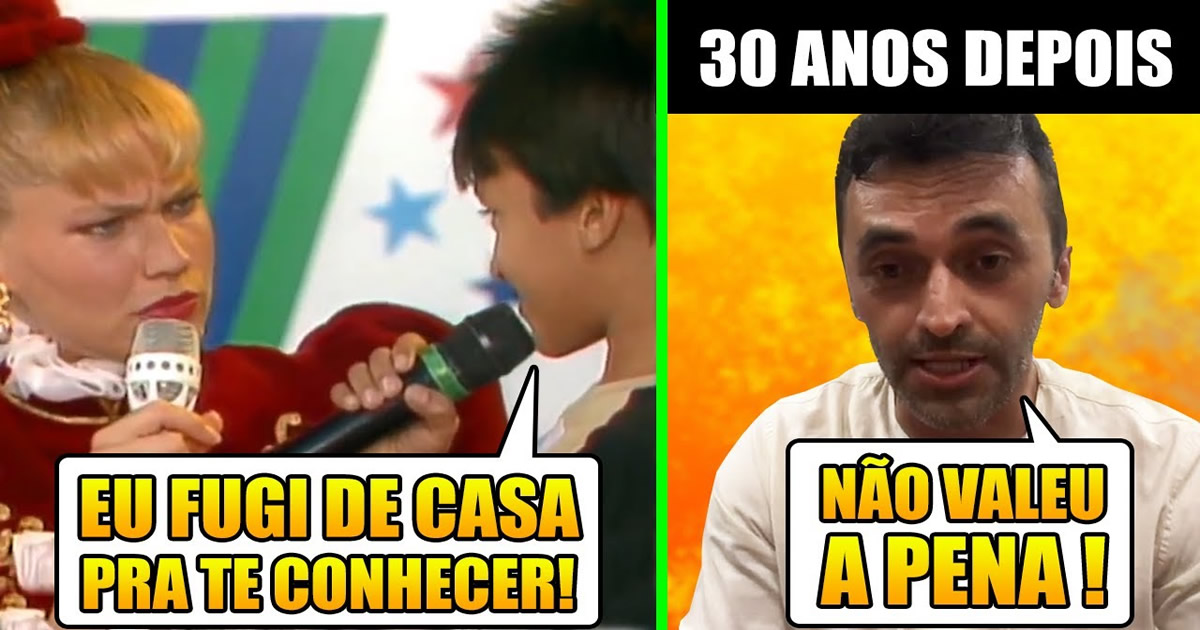 Pessoas que fizeram coisas surreais na TV! Como estão hoje?