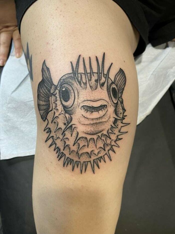 42 tatuagens incríveis que transformam os joelhos em obras de arte! 7