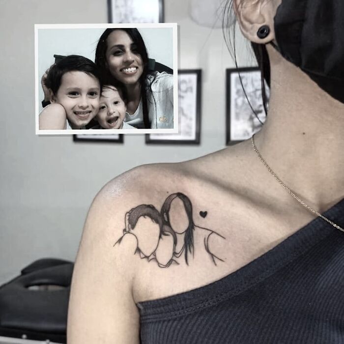 44 tatuagens para mães: Expressando o vínculo precioso com ideias criativas 19