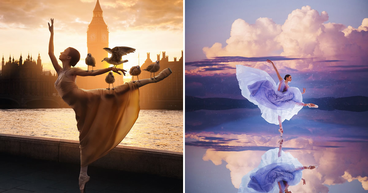 Trazendo à vida a magia do balé: Fotografando sua harmonia nos lugares mais belos do mundo (40 fotos)